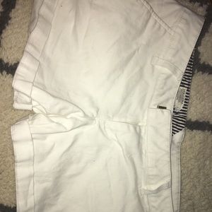 White Volcom Shorts
